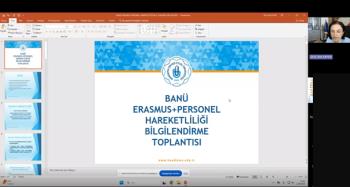 BANÜ ERASMUS+PERSONEL HAREKETLİLİĞİ BİLGİLENDİRME TOPLANTISI (Hareketlilik Öncesi)