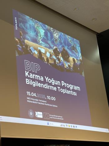 ERASMUS+ KARMA YOĞUN PROGRAM (BIP) TOPLANTISINA KATILIM SAĞLANDI 